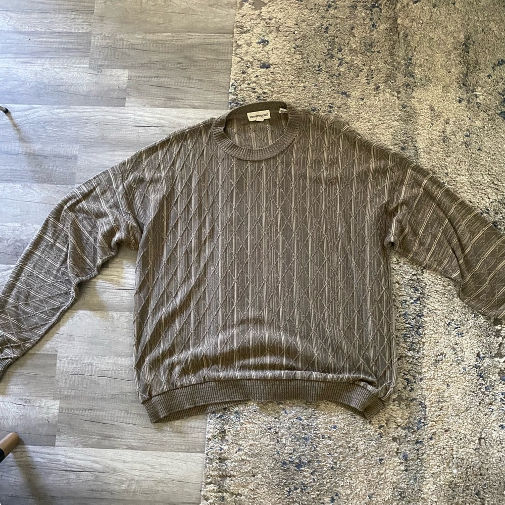 vintage grandpa sweater